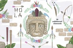 Aztecs. Tribal Set. part2 Product Image 4