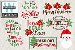 Christmas SVG - Christmas Bundle KWD159 Product Image 1