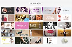 Beauty Social Media Banners Product Image 3
