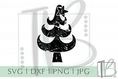 Grunge SVG, Christmas Tree Svg Product Image 2