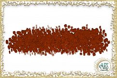 Chocolate Coffee Brown Glitter Brush Strokes 24 PNG Aqua clipart Splashes  Product Image 15