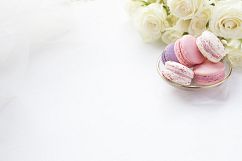 Pink and Purple Macaroons Styled Stock Photos bundle Product Image 2