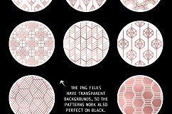 Geometric Rosegold Pattern Product Image 5