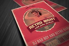 Retro Style Party Flyer Product Image 3