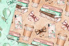 Back to School Digital Papers Product Image 6