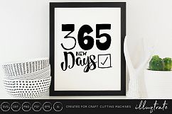 New Years 2019 SVG Cut File Design Bundle Product Image 2