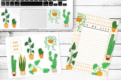 HOUSEPLANTS Colored Pencils PNG Pack Product Image 2