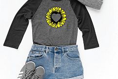 Sunflower Monogram Svg Product Image 3