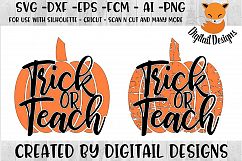 Halloween Teacher SVG for Silhouette, Cricut, Scan N Cut Product Image 1