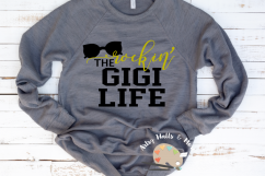 Rockin&#039; the GIGI Life svg New grandma svg file New gigi svg Product Image 1