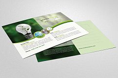 Green Energy Postcard Template Product Image 2