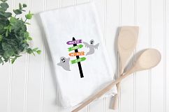 Monsters Zombies and Ghosts, Oh My SVG Cut File - Halloween Product Image 2