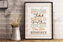 Fall Autumn Farmhouse Sign Bundle |7 Designs | SVG | PNG Product Image 2