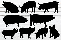 FARM ANIMAL SILHOUETTES SVG CRAFTER Product Image 9
