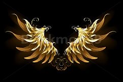 Shiny Angel Wings ( Gold WIngs ) Product Image 1