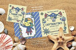 Captain Ahoy - Pirate Graphics for kids and boys Product Image 11
