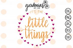 It's the Little Things / Heart Frame Product Image 2