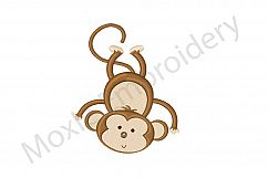 Monkey Embroidery Design Product Image 1