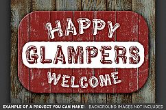 Happy Glampers SVG - Happy Glampers Welcome SVG - 794 Product Image 3