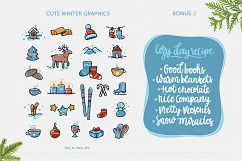 Winter Pleasures vector quote Product Image 3