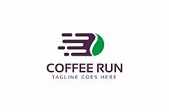Coffee Running Logo Product Image 1