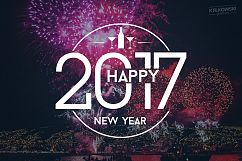 New Year 2017 Badges Logos Product Image 3