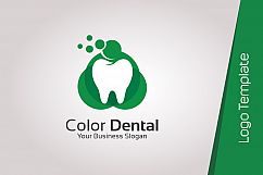 Colorful dental logo design template Product Image 4