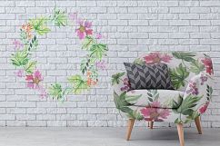 Autumn ornament PNG watercolor leaves set Product Image 2