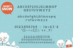 Snowty 3 Font Product Image 5