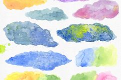 New Watercolor Textures and Graphics Bundle Product Image 3