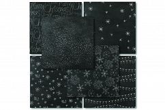 Chalkboard Christmas Digital Paper Product Image 2