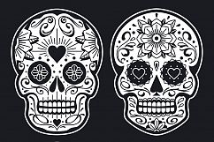 Vector Mexican Sugar Skulls Product Image 4