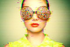 Glitch Photoshop Action Product Image 6