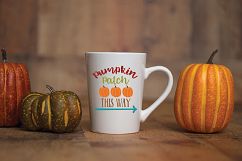 Pumpkin Patch SVG - Fall SVG Cut File - DXF EPS PNG JPG PDF Product Image 5
