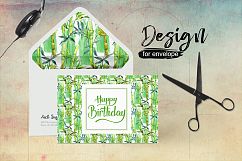 Panda wild animal PNG watercolor set Product Image 5