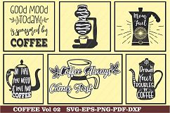 coffee svg, VOL2, coffee quote, coffee print, coffee wall Product Image 4