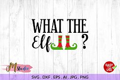 What the elf svg, for Silhouette Cameo or Cricut. Product Image 1