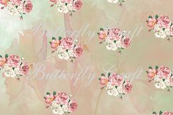 Pastel Flowers Digital Paper, Flower digital paper, Spring flowers digital, Flowers pattern, Custom flower background, Vintage flowers paper Product Image 5