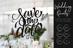 Wedding SVG Cut Files Bundle - Wedding Quotes - Wedding SVG Product Image 5