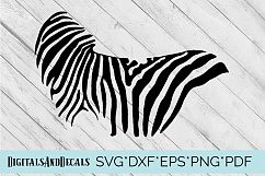 Zebra SVG  Cutting File  Product Image 1