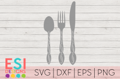Kitchen Utensils Design| SVG DXF EPS PNG Product Image 1