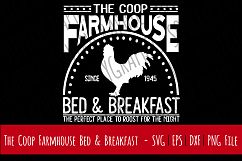 The Coop Farmhouse Bed &amp; Breakfast | SVG | PNG Product Image 1