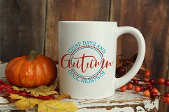 Crisp Days and Cool Nights of Autumn SVG Product Image 2