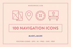 Line Icons - Navigation Product Image 1