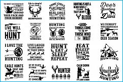 20 Hunting Quotes SVG Cutting File Vol 1 Product Image 2