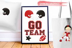 American Football graphics and illustrations Product Image 5