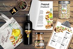 HAND PAINTED WATERCOLOR peanuts set Product Image 7