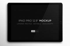 iPad Pro 12,9&quot; Mockup Product Image 1