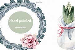 Spring watercolor compositions with Giacint illustration Product Image 7
