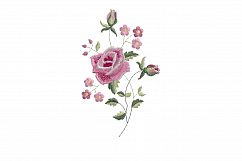 Antique Vintage Old Style Single Rose Product Image 3